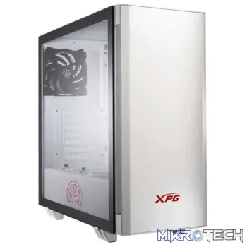 ADATA XPG INVADER RGB Tempered Glass Midi Tower ATX Case  White